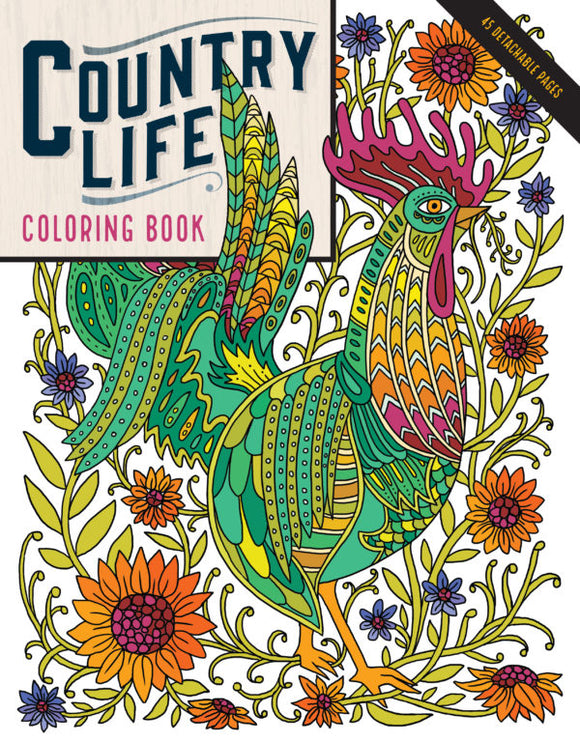 Country Life Coloring book (S)