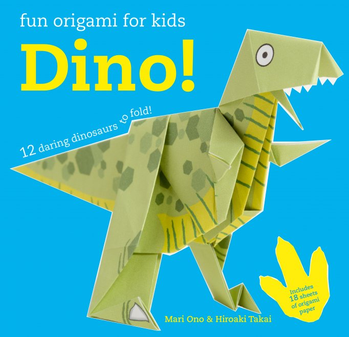 Fun Origami for Children: Dino! – Wholesale Craft Books Easy