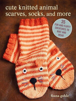 Cute Knitted Animal Scarves, Mitts, and Socks
