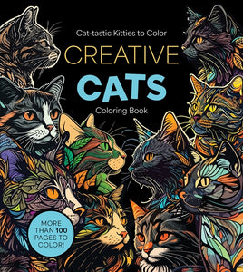 CREATIVE CATS COLORING BOOK