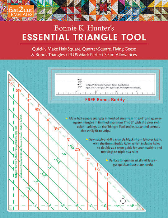 fast2cut Bonnie K. Hunter's Essential Triangle Tool – Wholesale Craft ...