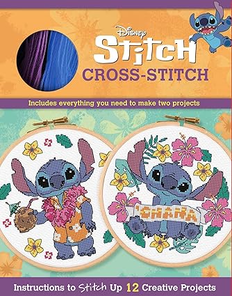 Disney Stitch Cross-Stitch (Cross-stitch Kits)  **Release 6/10/25