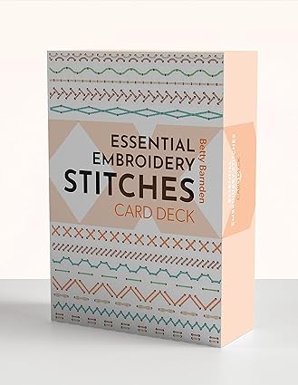 Essential Embroidery Stitches Card Deck  **Release 6/18/24