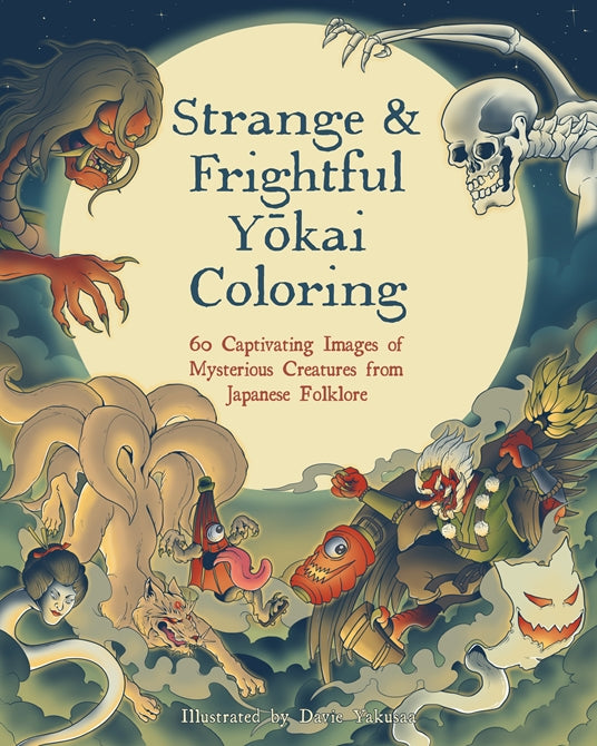 STRANGE & FRIGHTFUL YOKAI COLORING