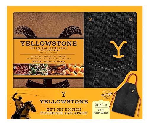Yellowstone: The Official Dutton Ranch Family Cookbook Gift Set: Plus Exclusive Apron