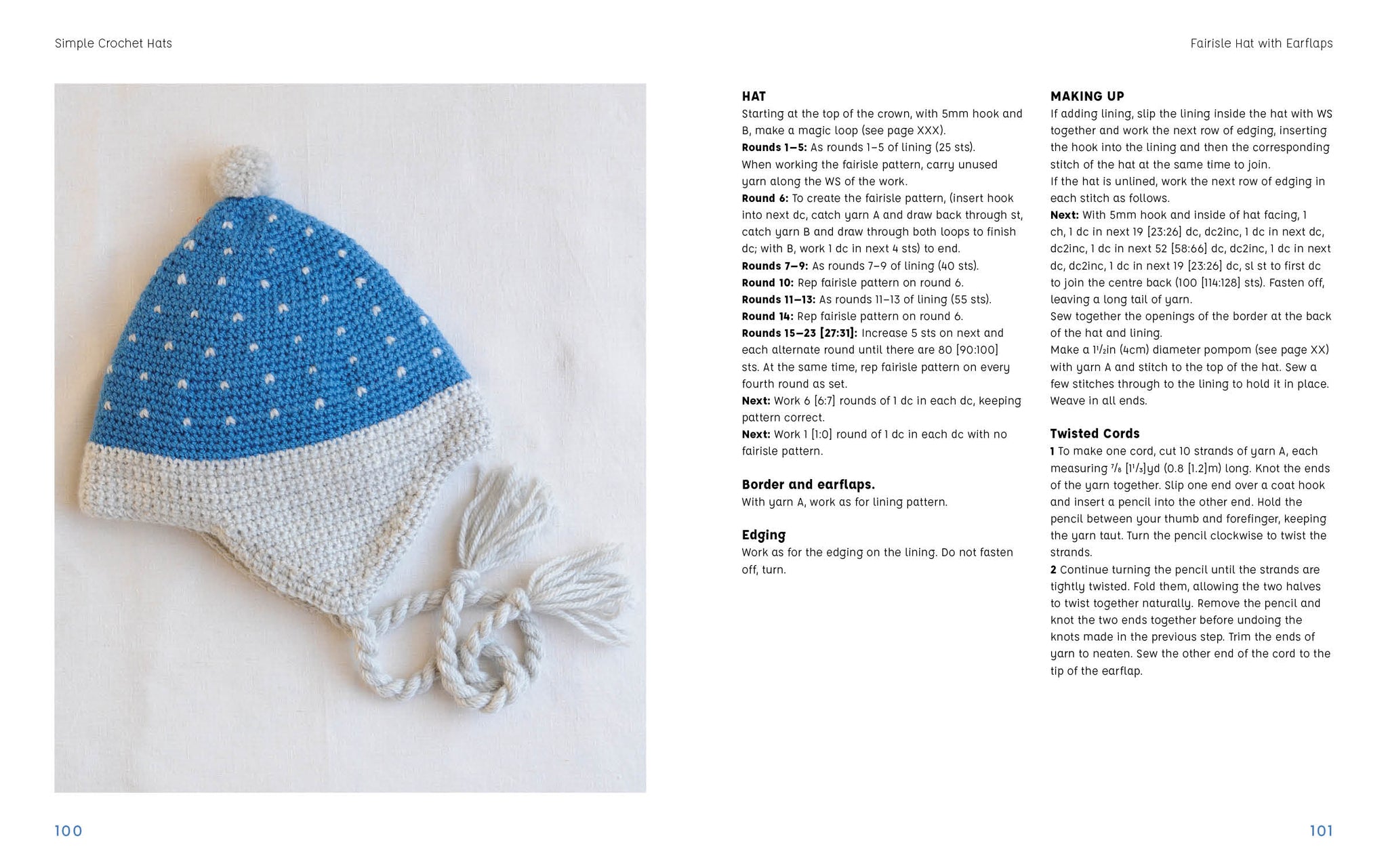 Crochet Hats: 10 Easy Crochet Hat Patterns For Beginners (Paperback), Octavia Books