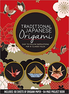 Traditional Japanese Origami: Easy to Follow Instructions for 10 Classic Folds - Includes: 80 Sheets of Origami Paper, 64-page Project Book