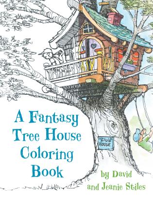 A Fantasy Tree House Coloring Book