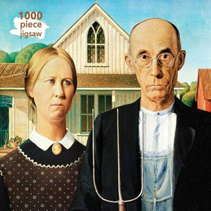 Adult Jigsaw Puzzle Grant Wood: American Gothic