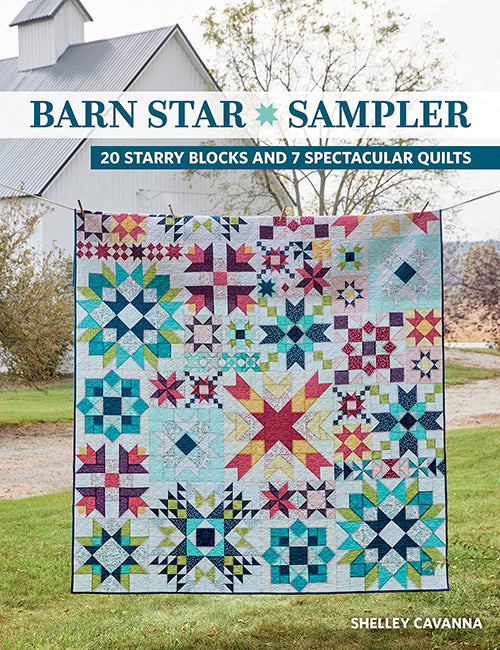 Barn Star Sampler: 20 Starry Blocks and 7 Spectacular Quilt