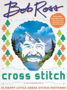Bob Ross Cross Stitch  (kit)
