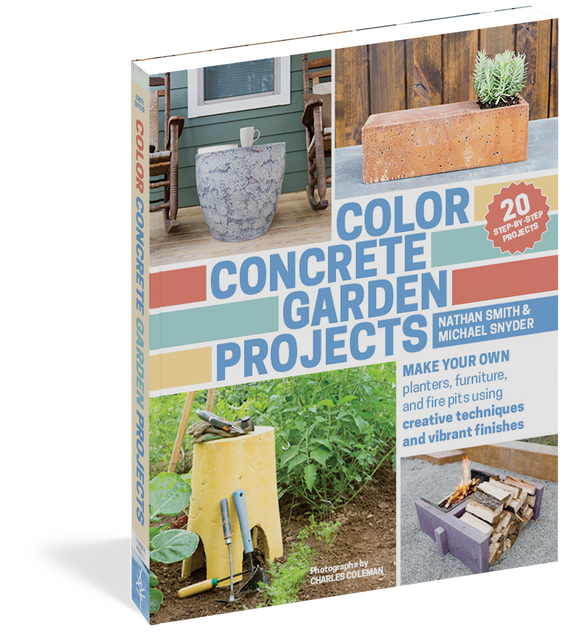 Color Concrete Garden Projects (S)