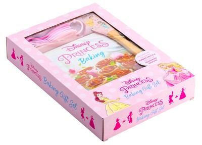 Disney Princess Baking Gift Set Edition 60+ Royal Treats Inspired by Your Favorite Princesses, Including Cinderella, Moana & More