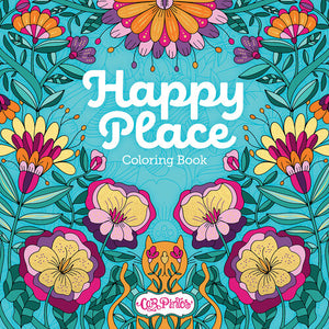 Happy Place Coloring Book