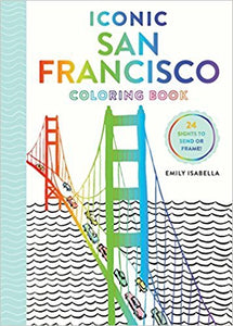 Iconic San Francisco Coloring Book (S)