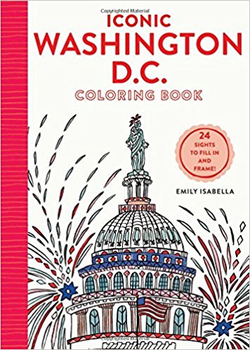 Iconic Washington DC Coloring book (S)