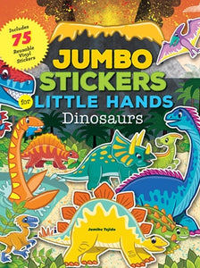 Jumbo Stickers Little Hands Dinosaurs