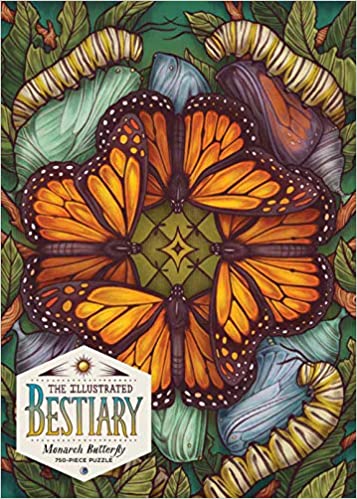 The Illustrated Bestiary Puzzle: Monarch Butterfly