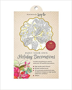 Paint-Your-Own Holiday Decorations
