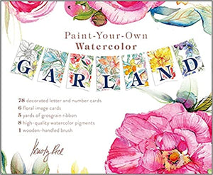 Paint-Your-Own Watercolor Garland  **Releases 8/28/2022