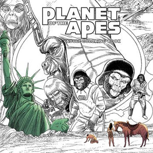 Planet of the Apes Adult Coloring Book