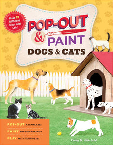 Pop-Out and Paint Cats & Dogs (S)