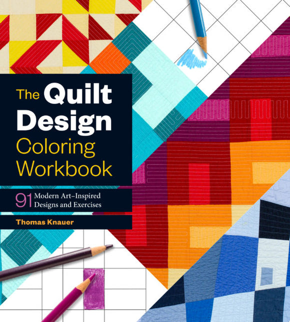 The Quilt Design Coloring Workbook (S)