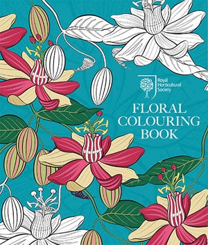 RHS Floral Colouring Book