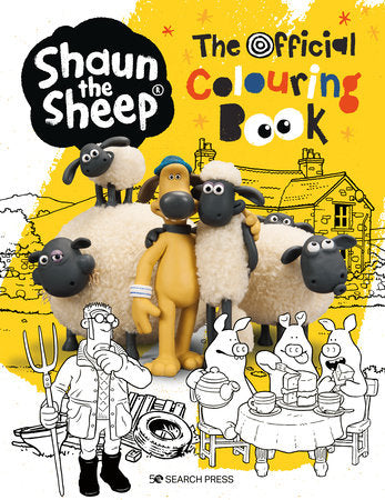 Shawn the Sheep Official Colouring Book