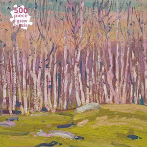 Adult Jigsaw Puzzle Tom Thomson: Silver Birches (500 pieces)
