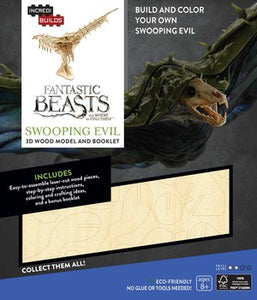 IncrediBuilds: Fantastic Beasts and Where to Find Them: Swooping Evil 3D Wood Model and Booklet
