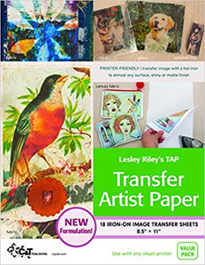 Transfer Artist Paper, 8.5 by 11-Inch, 18 Sheets Per Pack