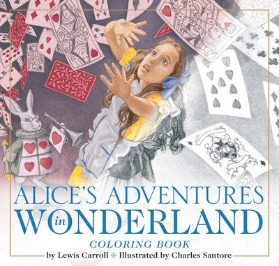 The Alice in Wonderland Coloring Book