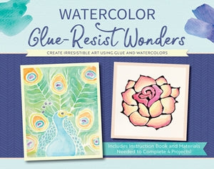 Watercolor Glue Resist Wonders (kit)