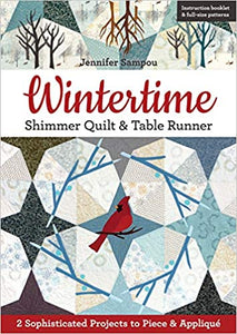 Wintertime Shimmer Quilt & Table Runner