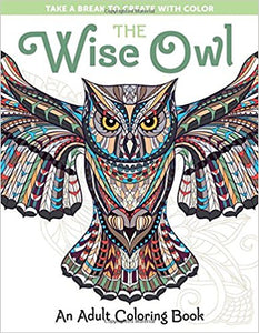 Wise Owl Coloring Book